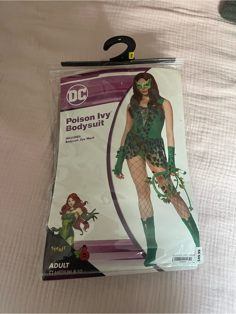DC Poison Ivy Green Leaf Bodysuit Costume
